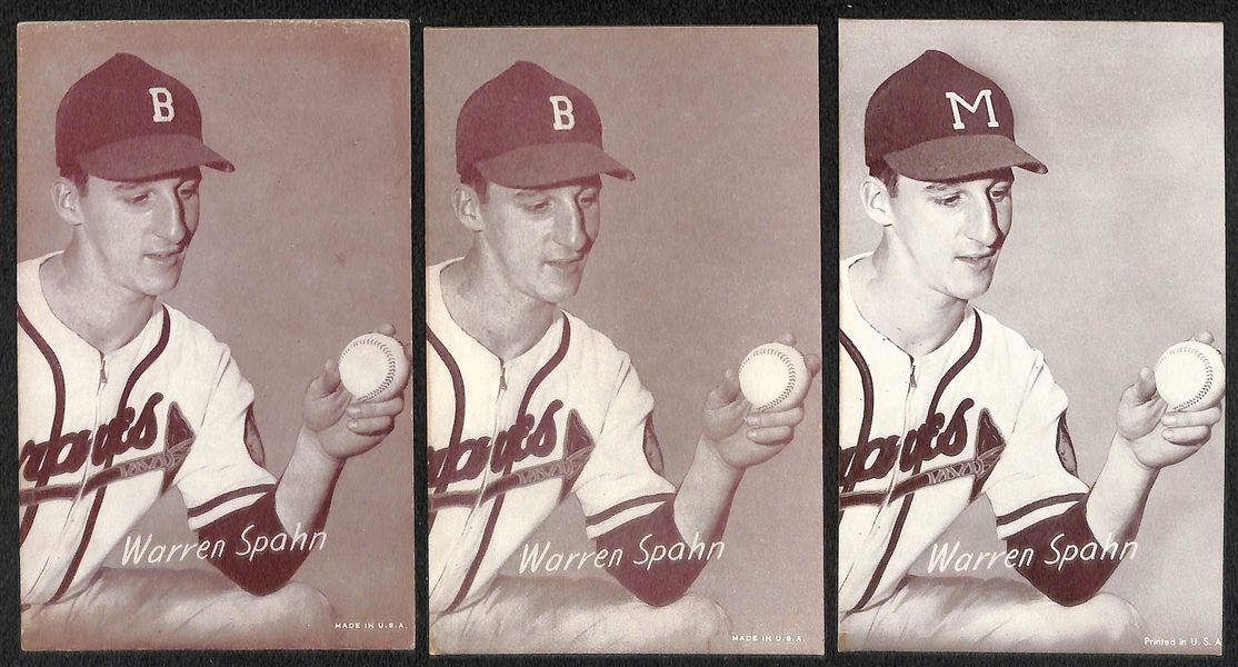 Lot of (50+) Assorted 1939-1963 Exhibit Cards - Loaded with Stars!