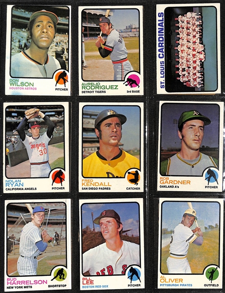 1973 Topps Baseball Complete Set with Mike Schmidt SGC 4 Rookie Card (All 660 Cards)