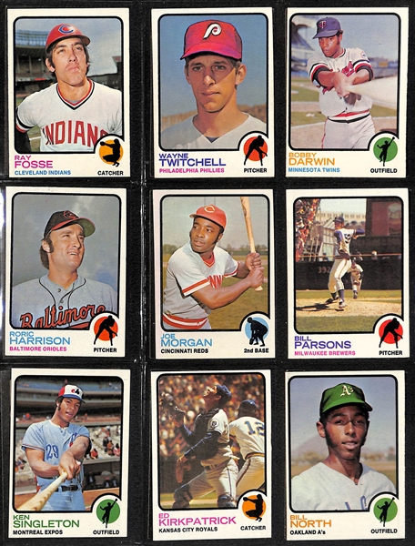 1973 Topps Baseball Complete Set with Mike Schmidt SGC 4 Rookie Card (All 660 Cards)