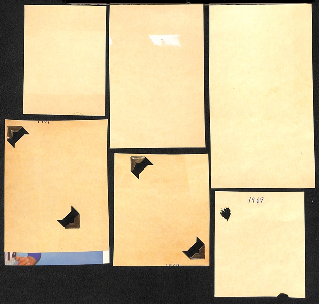 (6) Signed Magazine Cuts of 1969 Mets Inc. (3) Nolan Ryan, (2) JC Martin, Ed Kranepool (JSA Auction LOA)