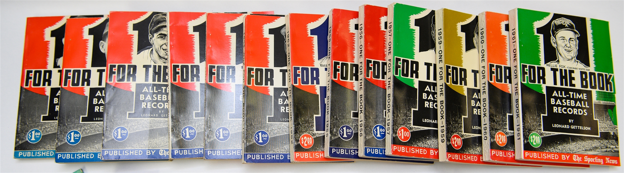 Lot of (27) Baseball Books From the 1950s-1960s w. 13 One For The Record Baseball Books