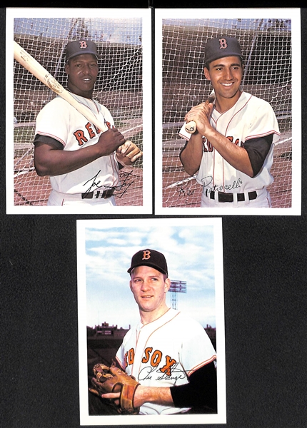 1967 Red Sox Stadium Team Set (16 Players Inc. Yaz)