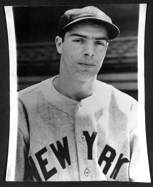 Joe DiMaggio Lot - 1946-49 W603 Sports Exchange, Baseball Magazine Supplement, Souvenir Photo 