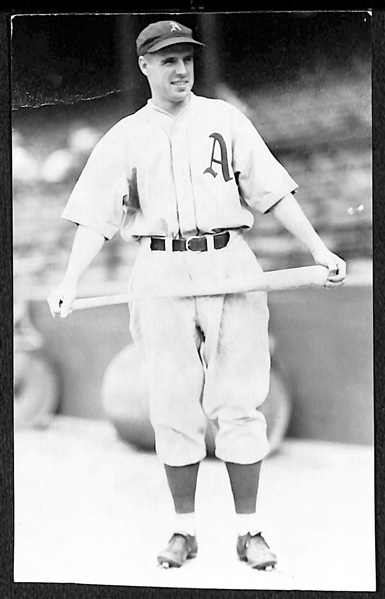 (30) Baseball Real Photo Postcards c. 1950s-60s Off Original Negatives (From Brace/Burke) w. Satchel Paige and Gil Hodges