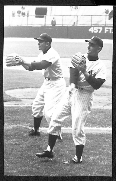 (8) Unique c.1960-70 Yankees 3.5 x 5.5 Photos Stamped By Photographer John Anderson (Berra, Munson, Maris, Murcer, +)  