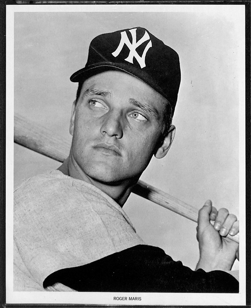 Lot of (16) NY Yankees Early 1960s Manny's Baseball Land Player Souvenir 8x10 Photos w. Maris & Ford