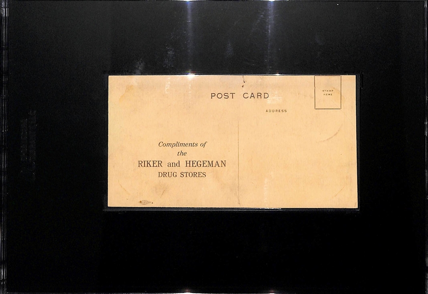 Rarely Seen 1912 Riker & Hegeman Boston Red Sox Postcard (World Champions) w. Tris Speaker, Harry Hooper, Joe Wood SGC 2 (Only 2 Ever Graded!)