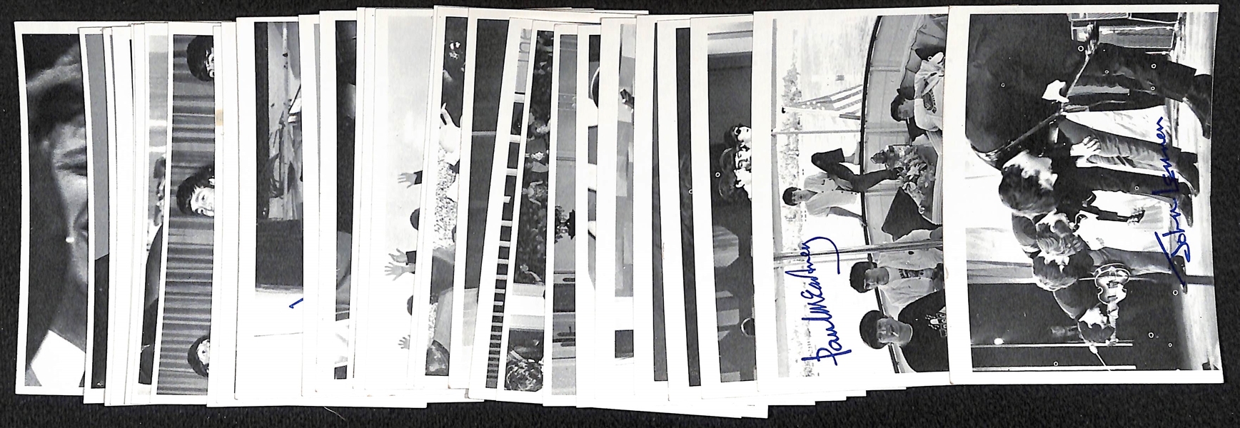 Lot of (30) Different 1964 Topps B&W Beatles Cards Series 3