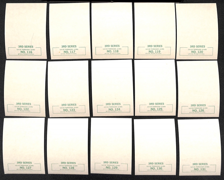 Lot of (30) Different 1964 Topps B&W Beatles Cards Series 3