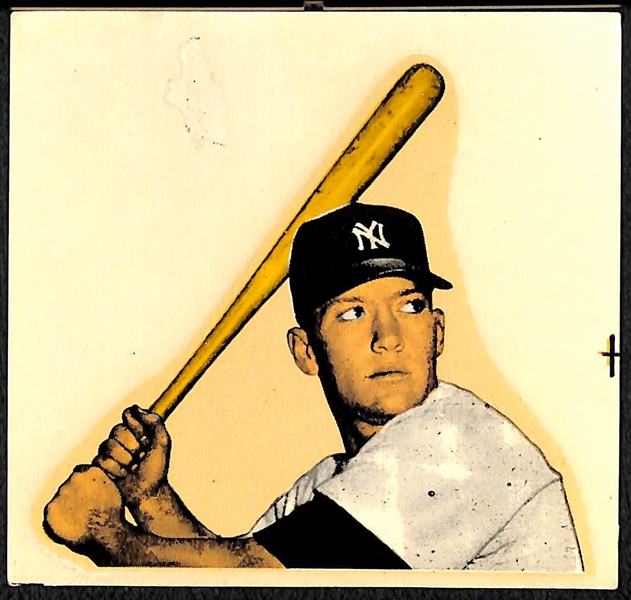 1956-57 Mickey Mantle Mac Boy Decal