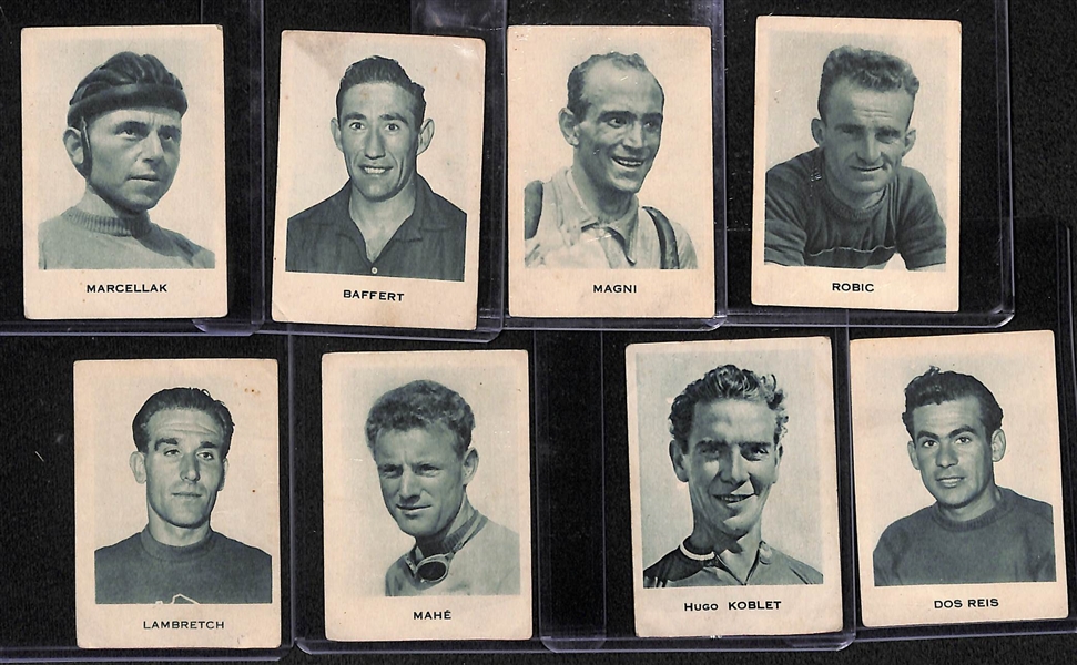 Lot of (28) Early 1900s-1930s Cigarette & Candy Famous Soccer Player & Team Cards