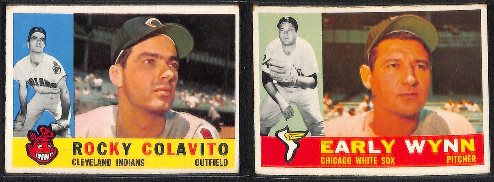 Lot of (100) Different 1960 Topps Baseball Cards w. Nellie Fox