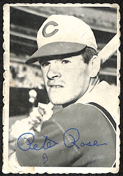 Lot of (32) Different 1969 Topps Deckle Edge Baseball Cards w. Pete Rose