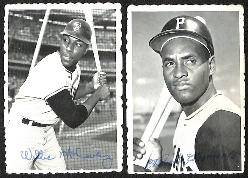 Lot of (32) Different 1969 Topps Deckle Edge Baseball Cards w. Pete Rose