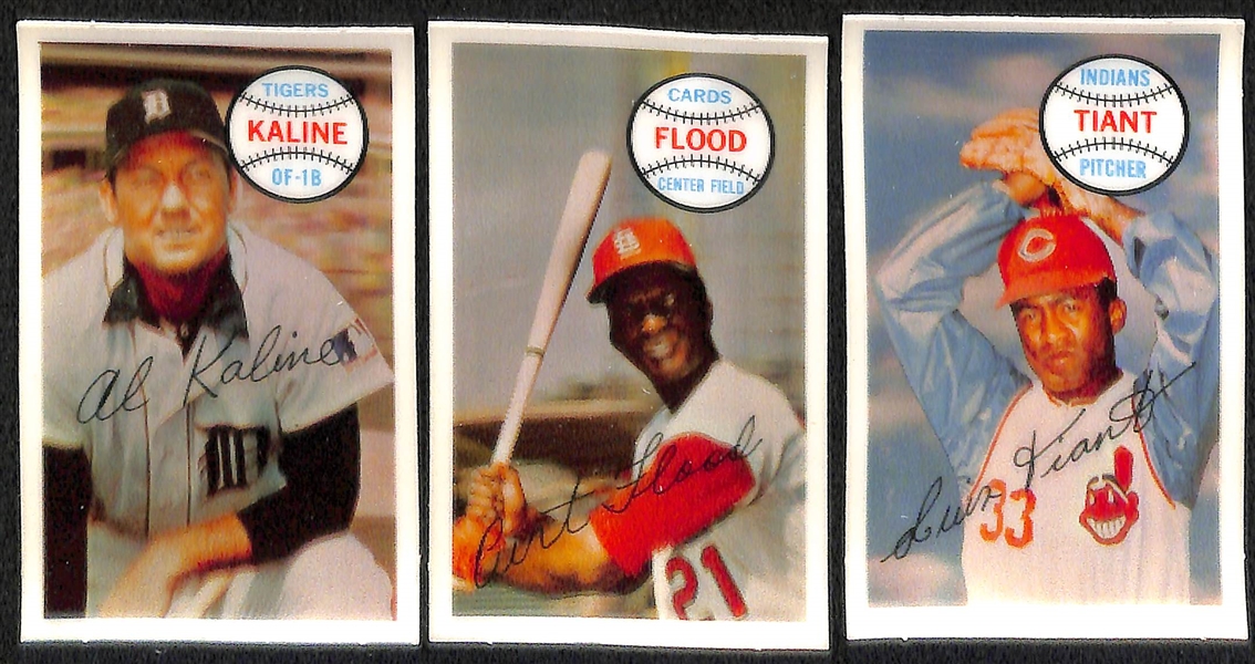 Lot of (34) Baseball Card Inserts from Topps & Kellogg's w. 1968 Topps Mantle Game Card