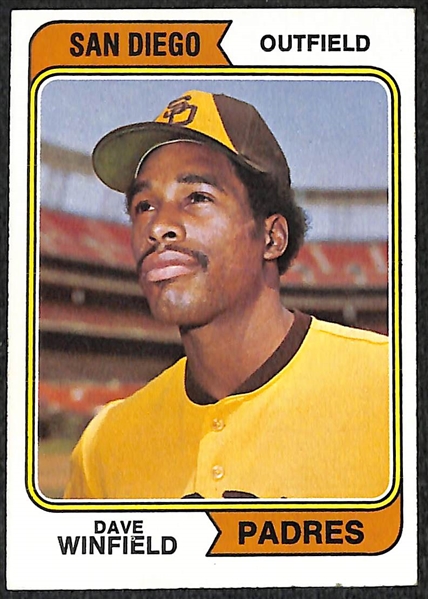 1974 Topps Baseball Complete Set w. Dave Winfield Rookie Card