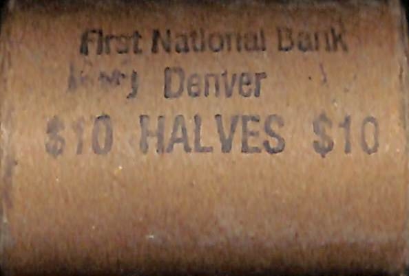 1 - Uncirculated Roll of 20 - $10 BU Walking Liberty Silver Half Dollars