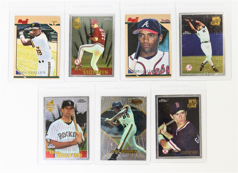 Lot of (1700+) Baseball Cards - (6) Complete 1996/1997 Baseball Sets (Bowman, Bowman's Best, Topps Chrome, Bowman Series 2) & Approx (100) 2005 Bowman Chrome & Topps Chrome Cards 