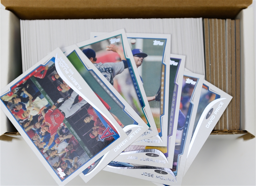 2014 Topps Update Complete Set w. Mookie Betts