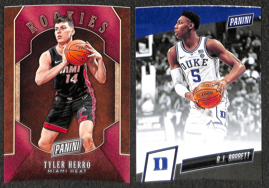 Lot of (44) Current Era Basketball (29) & Football (15 cards) Rookie Cards w 2017 Donruss Optic Kyle Kuzma Rookie