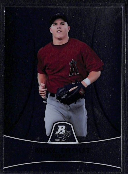 2010 Bowman Platinum Complete Set (100 Cards) and 50 Prospect/Rookie Cards (Inc. Mike Trout, Freddie Freeman, & Gerritt Cole)