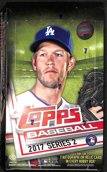 2017 Topps Baseball Series 2 Sealed Hobby Box