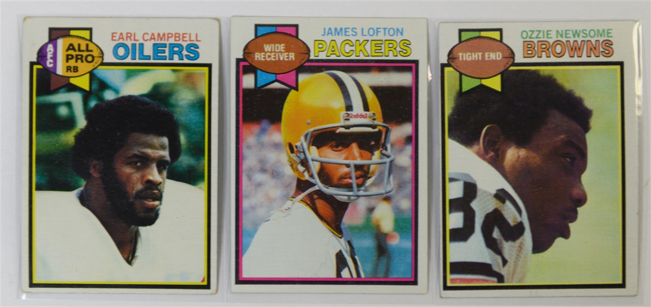1978 & 1979 Topps Football Complete Sets of 528 Cards w. 1978 Tony Dorset Rookie Card