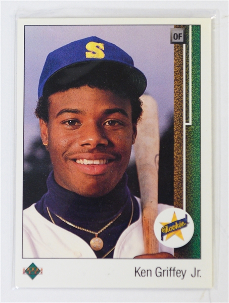 1989 Upper Deck Baseball Set (800 Cards) & 1989 Fleer Glossy Baseball Set in Tin (672 Cards) w. Griffey Rookie Card