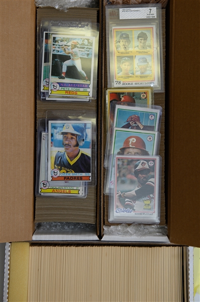 1978 & 1979 Topps Baseball Sets & 1975 SSPC Partial Set