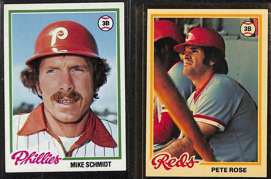 1978 & 1979 Topps Baseball Sets & 1975 SSPC Partial Set