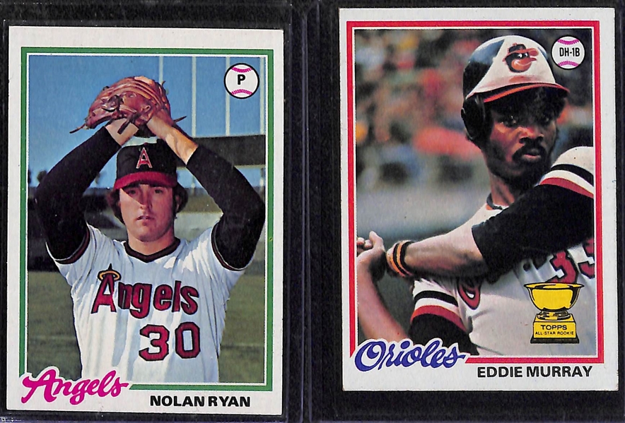 1978 & 1979 Topps Baseball Sets & 1975 SSPC Partial Set