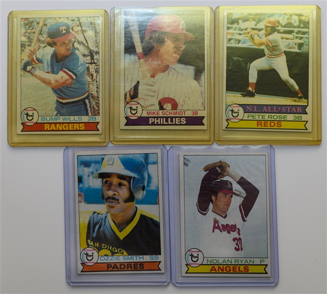 1978, 1979, & 1980 Topps Baseball Complete Sets