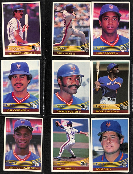 Lot of (3) Baseball Card Sets - 1984 Donruss, 1984 Topps, 1984 Topps Traded