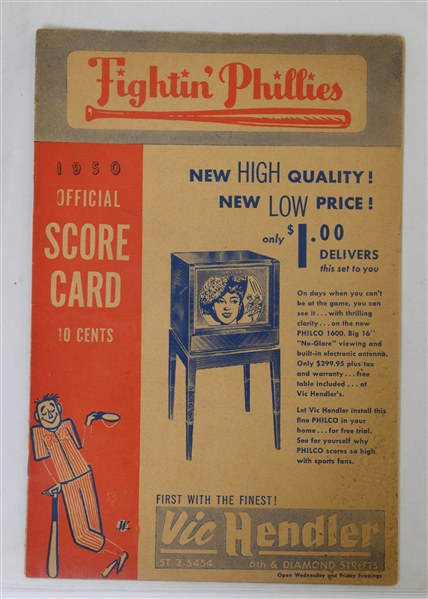 Philadelphia Phillies and A's Lot - Score Cards, Yearbooks, Autographs (inc. Schmidt, Bowa)