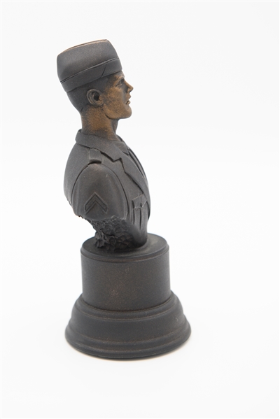 Ultra RARE 1999 Steve Rogers / Captain America Bowen Bronze Bust Signed by Artist Steve Bowen (#ed 47/60)
