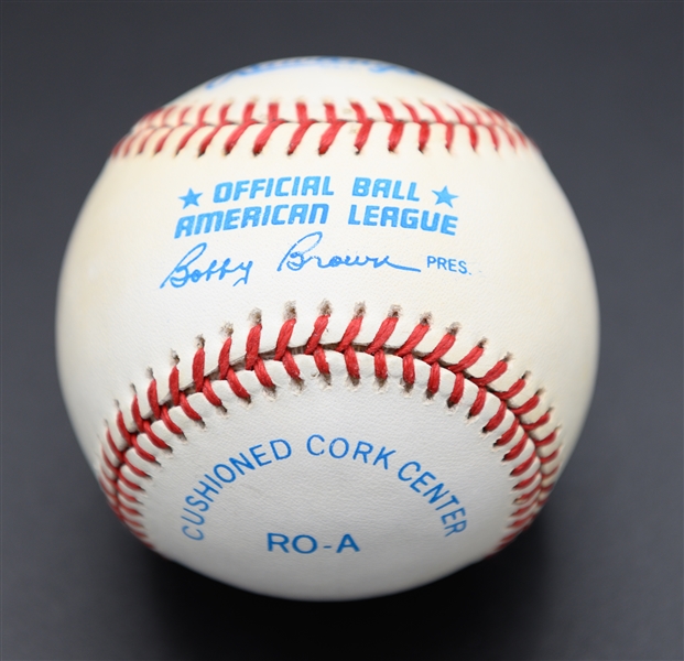 High-Quality Mickey Mantle Signed Official AL Baseball (JSA Auction LOA)