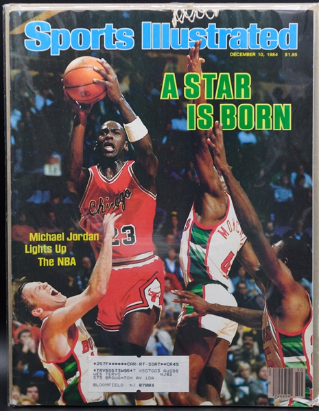 Rare Nike Air Jordan A Star is Born Sneakers New in Box w. Original 1984 Sports Illustrated (Inspiration for These Shoes) - Size 13 (Jordan's Shoe Size)