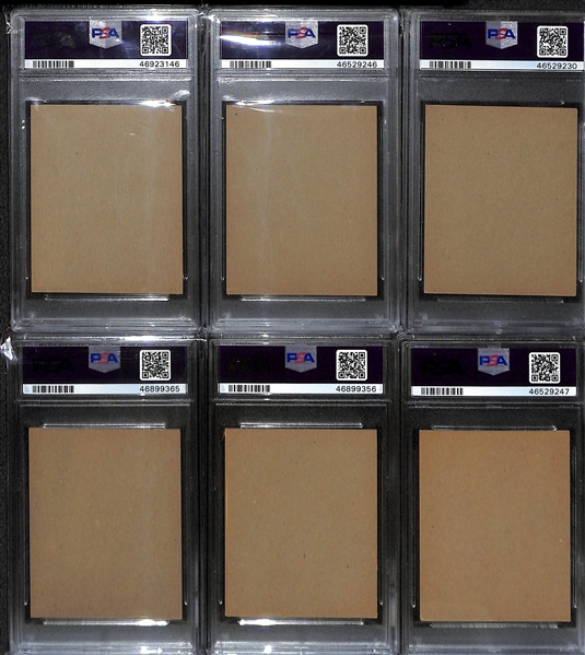 1941 Double Play Lot - First 30 Cards in Set (#1/2 to 59/60) w/ 7 Graded Cards (Ted Williams, Foxx, Ott, Greenberg, Gehringer, Mize/Slaughter)
