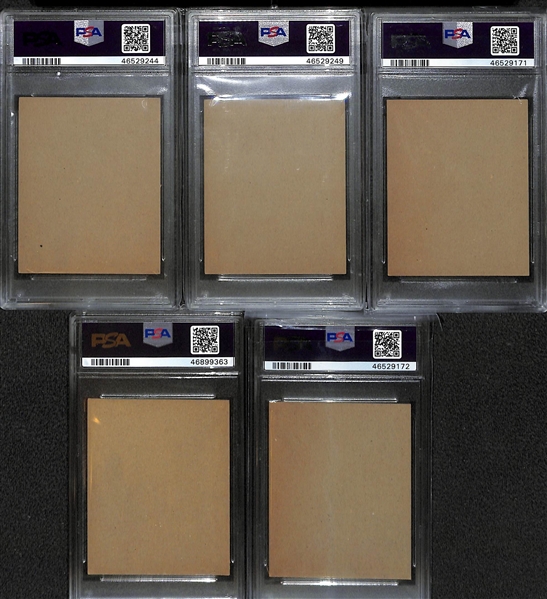 1941 Double Play Lot - 29 Cards in Set (All Between #65/66 and 149/150) w/ 5 Graded Cards (Dickey/Rolfe, Ruffing/Gordon, Appling/Tresh, Priddy/Murphy, Crosetti/Sturm)