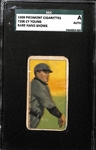 1909-11 T206 Cy Young (Bare Hand Shows) Piedmont Back SGC Authentic