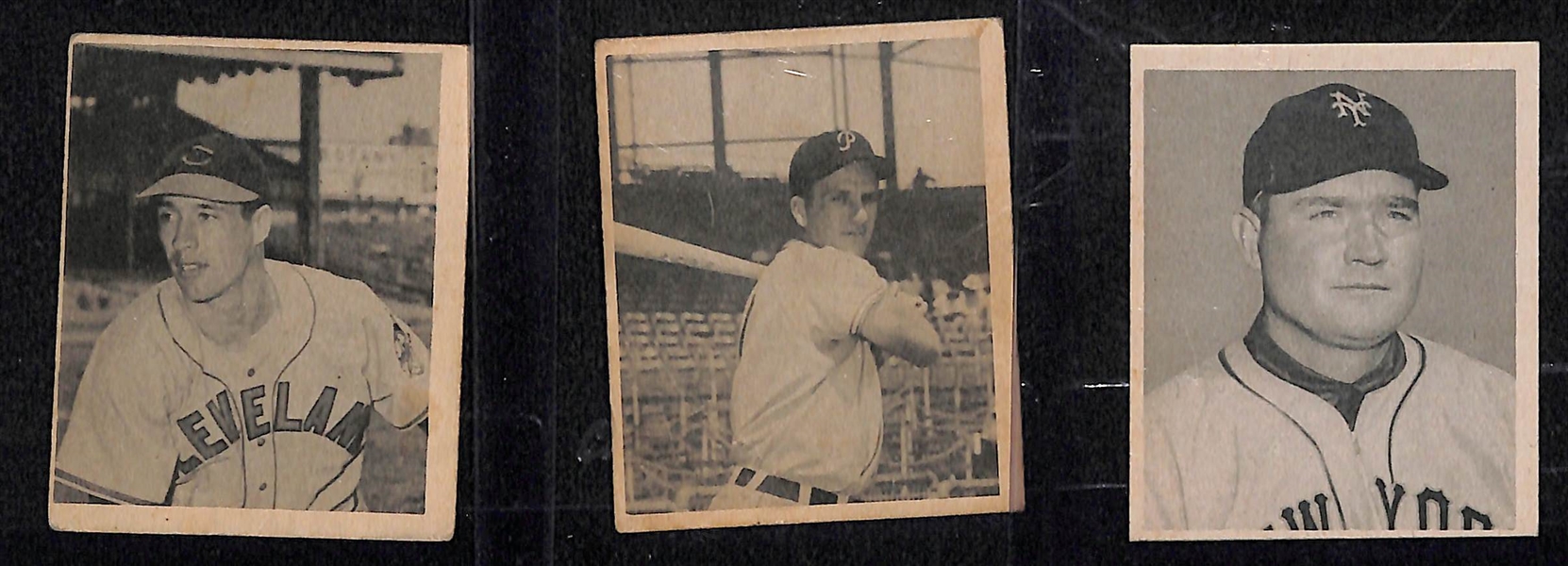 Lot of (13) 1948 Bowman Baseball Cards w. Feller, Kiner, and Mize