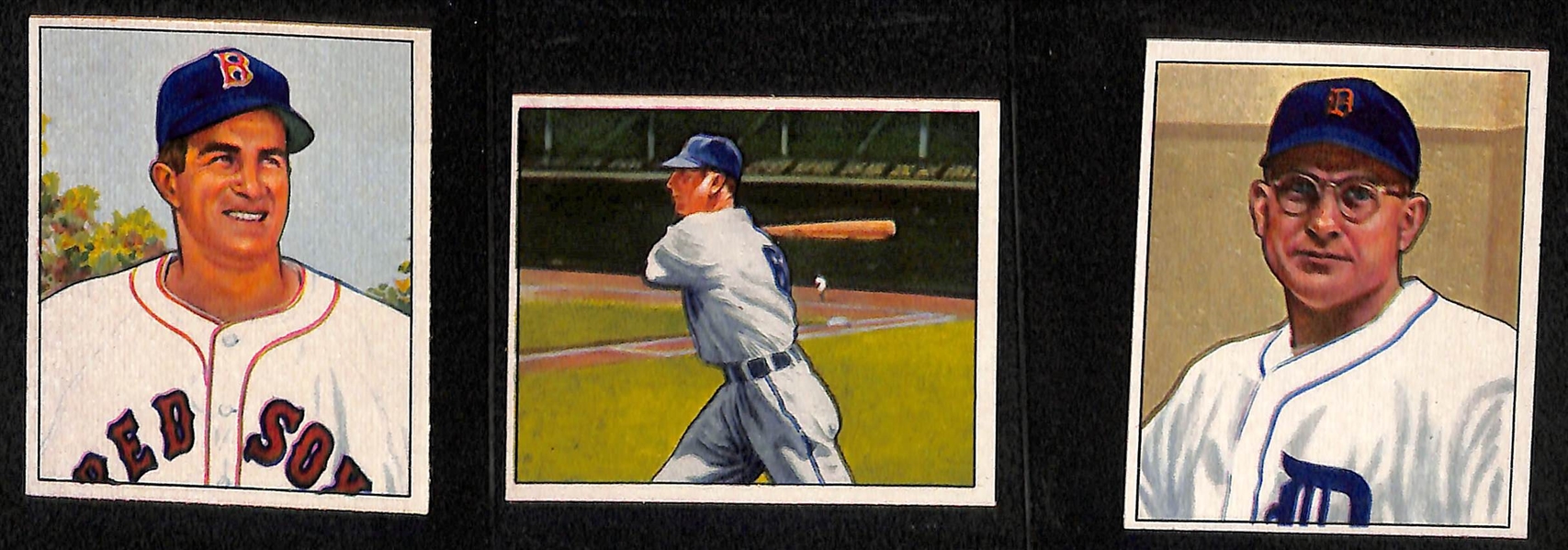 Lot of (14) 1949-1950 Bowman Baseball Cards