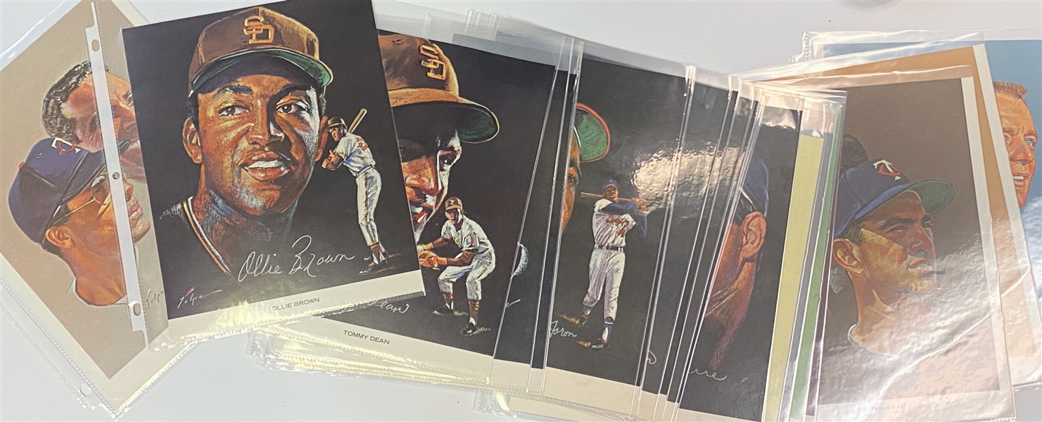150 Trimmed Images From the Uncle Jimmy Collection w. (2) 1936 Butterfinger Cards and  >125 Cut Baseball Magazine/Monthly Covers & Supplements