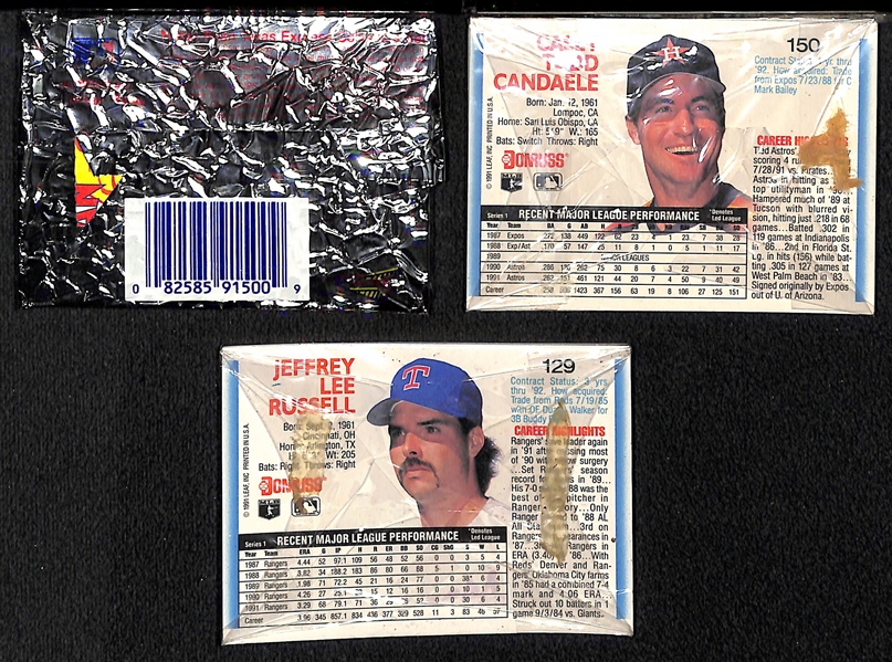 Over 300 Nolan Ryan Cards and 18 Nolan Ryan Packs (16 Ryan Texas Express and 2 Coca Cola)