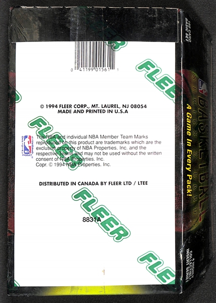 1993-94 Fleer Basketball Series 2 Factory Sealed Hobby Box - Possible Michael Jordan Inserts!