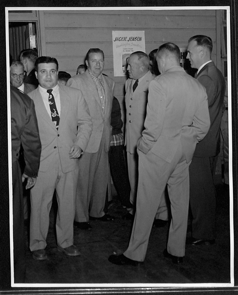 Lot of 3 1953 Original US Air Force Type 1 Photo From MLB Tour of Japan 