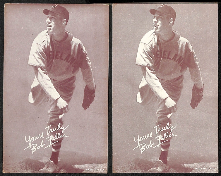 Lot of (50+) Assorted 1939-1963 Exhibit Cards - Loaded with Stars!