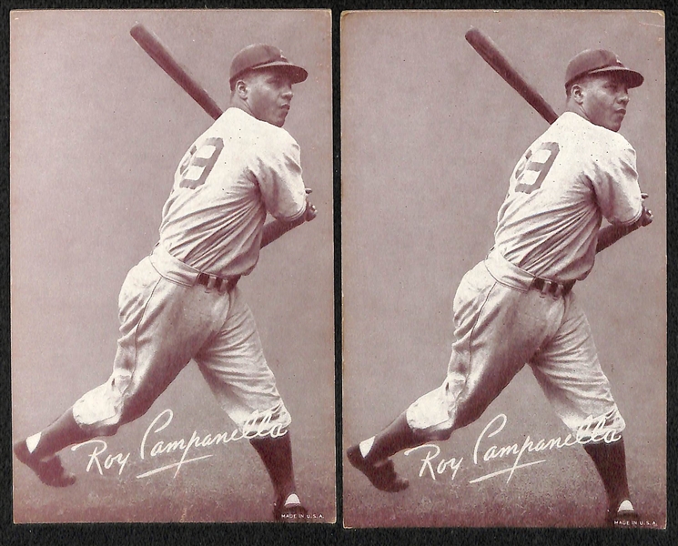 Lot of (50+) Assorted 1939-1963 Exhibit Cards - Loaded with Stars!