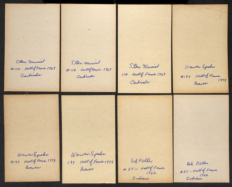 Lot of (50+) Assorted 1939-1963 Exhibit Cards - Loaded with Stars!