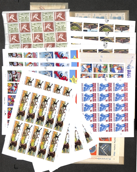 Uncle Jimmy's Massive Stamp Collection w/ Sports, Political. TV, Marvel, TV, and Special Events (Well Over $1000 in Face Value)